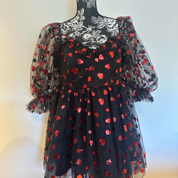 FOXBLOOD Queen Of Hearts | PARTY DRESS [LIMITED EDITION] - Picture 3 of 6